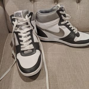 Nike air Force one platform sneakers